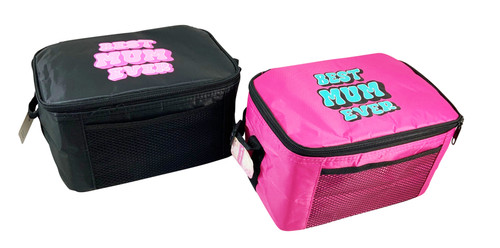 MD2494 Lunch Cooler Bag

$4.00 plus GST

Keep it cool with our fabulous Lunch Cooler Bag! This insulated bag is perfect for your lunch, snacks, drinks…anything!!  Expanded size 25.5 x 16 x 14cm. New product.

Product Info: a cooler bag that is insulated inside, and has adjustable carry handle and front mesh pocket. Available in black and pink (with black trim) with logo that says “Best Mum Ever”.  Flat product measures 33 x 16 x 2cm and expanded measures 25.5 x 16 x 14cm.
