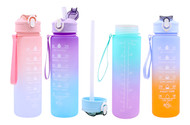 MD2499-14 700mL Motivational Drink Bottle

$4.10 plus GST

You’ll smash out your water goal in no time, with our Motivational Drink Bottle encouraging you along the way to hit your target! “almost there” “you did it”.  Must have accessory!!  Height is 25cm.  700mL capacity.  New product.

Product Info: a plastic drink bottle with inspirational sayings, encouraging you to get through your water consumption for the day.  Available in 4 colours.