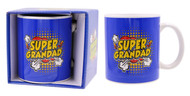 FD2404 Mug 4: Super Grandad

$3.10 plus GST

All Grandads have super powers so why not spoil him with his very own Super Grandad mug!!  He’ll be sure to love it!  Comes in our customised matching gift box.  Mug height is 9.5cm.  New design.

Product Info: a blue mug with yellow, red and white logo that says “Super Grandad”.  Comes in our customised matching gift box.  Packaging size 11.7 x 10.4 x 8.5 cm.
