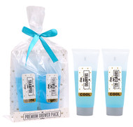 FD2416 Shower Pack
$2.30 plus GST
There’s nothing nicer than a little pampering!  Treat Dad to our lovely Shower Pack which pairs perfectly with our new Travel Bag or Loofah.  Includes a shower gel and shampoo.  60mL capacity for each product.  
Product Info: a 2pk shower pack that includes a shower gel and shampoo.  Each product has 60mL capacity.