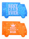 FD2417 Mints
$1.40 plus GST
Our cute truck Mints are the perfect finishing touch to any gift!  Product size 9 x 5.5cm.  New design.
Product Info: a pack of mints in a container shaped like a truck.  2 packaging colours: blue: Best Dad Ever and orange: World’s Greatest Dad.