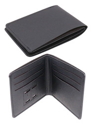 FD2430 Wallet
$2.95 plus GST
Sleek and stylish!  Dad will love our new Wallet, perfect for cards and cash!  Product measures: open 22.5 x 9cm, closed 11.5 x 9 x 1.5cm.  Black only.  New product.
Product info: a black “leather” look wallet with the capacity to hold 6 cards and also had a notes compartment.