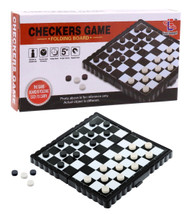 FD2437 Checkers
$2.20 plus GST
A game of patience and strategy!  A great gift for the Grandads as well!  Expanded board measures 13 x 13 x 1cm.  New product.  Warning: contains small magnetic parts.
Product Info: a folding board game of checkers featuring magnetic parts.  Warning: contains small magnetic parts, please read warning label.  Contains small pieces.