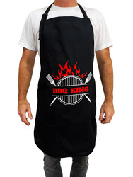 FD2465 BBQ Apron
$4.80 plus GST
The perfect gift for the ultimate BBQ legend!  Team it with our new The Handcrafted Burger book for next level gift giving!  Product size 60 x 81cm.   New design.
Product Info: A black BBQ apron with red and white logo that says “BBQ King”.  Has an adjustable neck strap.  Available in black only.