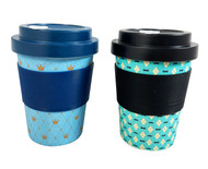 FD2476 Bamboo Travel Mug
$4.90 plus GST
Our Bamboo Travel Mugs are reusable, sustainable and BPA free, not to mention sleek and stylish as well!  Perfect for when you need your coffee to go!  Height of mug 12cm.  300mL capacity with screw top lid.  New design.
Product Info:  a bamboo travel mug with screw top lid and silicone heat band.  Available in 2 designs.