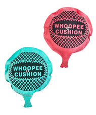 FD2480 Whoopee Cushion
$2.30 plus GST
Our Whoopee Cushion is guaranteed to get a cheeky giggle!  Where will it be hidden next?!  Pair with our Dad Jokes for extra laughs!  Diameter is 15cm.  
Product Info:  A fun novelty gift, available in 2 colours: green and red.