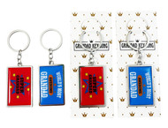 FD2486 Grandad Key Ring
$1.80 plus GST
A classy key ring just for Grandad!  Product measures 10 x 3.4cm.  New design.
Product Info: a rectangle key ring available in 2 designs, blue: World’s Most Awesome Grandad and red: Super Grandad.