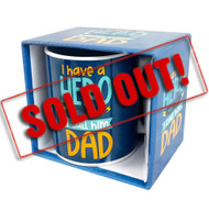 FD2496 Mug 5: I Have A Hero, I Call Him Dad

$3.10 plus GST

Treat Dad to a brand new coffee mug, letting him know he really is the very best Dad…Ever!!  Comes in our customised matching gift box.  Mug height is 9.5cm.  New designs. 

Product Info: a blue mug with white, orange and light blue logo that says “I Have A Hero, I Call Him Dad”.  Comes in our customised matching gift box.  Packaging size 11.7 x 10.4 x 8.5 cm.