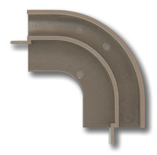 Tambour Track Corners - Interchangeable for Right or Left Application
