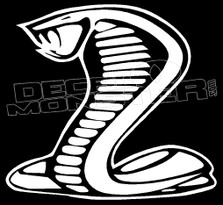 Cobra Snake Silhouette 11 Decal Sticker
