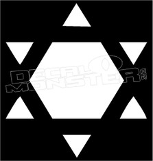 Judaism Symbol Religious Decal Sticker