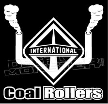 International Big Semi Rig Coal Rollers Decal Sticker