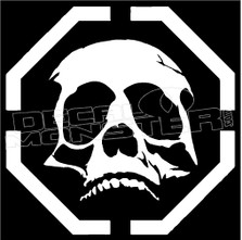 Recon Skull 1 Decal Sticker