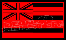 Early American Flag Decal Sticker