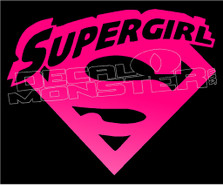 SuperGirl 1 Decal Sticker