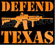 Defend Texas 1 Decal Sticker