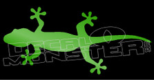 Gecko Silhouette 2 Decal Sticker