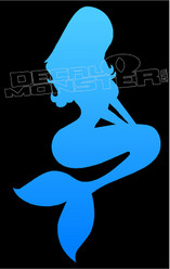 Mermaid Silhouette 1 Decal Sticker