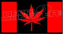 Oh Cannabis Canada Marijuana Decal Sticker