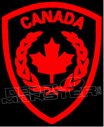 Canadian Military Decal Sticker