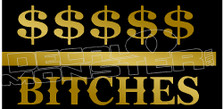 Money Over Bitches Decal Sticker