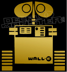 WALL-E Silhouette 3 Decal Sticker