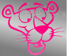 Pink Panther Silhouette 2 Decal Sticker