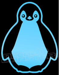 Happy Feet Penguin Decal Sticker