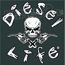Diesel Life 1 Decal Sticker