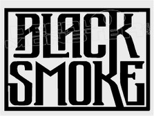 Black Smoke 1 Diesel Decal Sticker