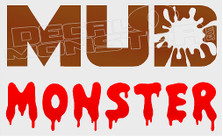Truck Mud Monster Decal Sticker
