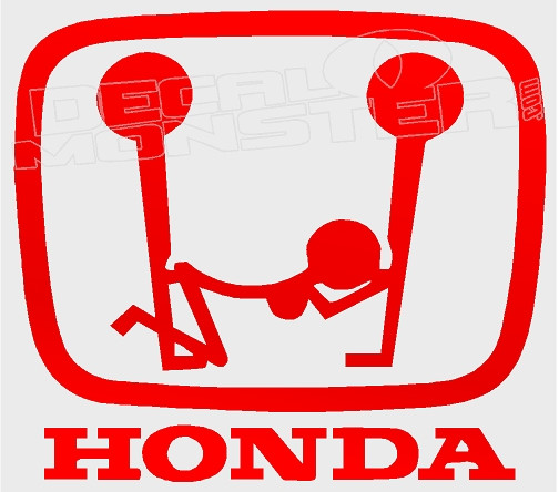 Honda Sticker - Autocollant Honda 27