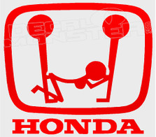 Honda Naughty Rude Funny JDM Decal Sticker