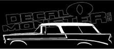 1956 Chevrolet Nomad Station Wagon Classic Chevy Decal Sticker