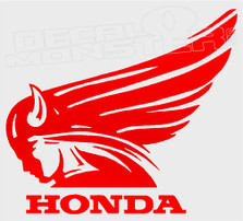 Honda Viking Babe Decal Sticker