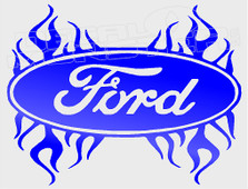 Ford Tribal Flames 2 Decal Sticker