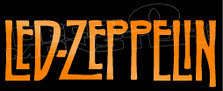 Led Zeppelin Band Silhouette 1 Decal Sticker