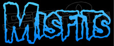 Misfits Band Silhouette 1 Decal Sticker
