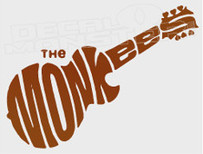 The Monkeys Band Silhouette 1 Decal Sticker