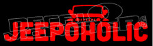 Jeepoholic 1 Decal Sticker