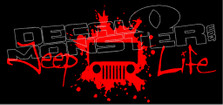 Jeep Paint Splat Decal Sticker