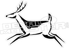 Deer Native decal