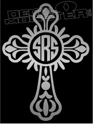 SRS Iron Cross Decal Sticker