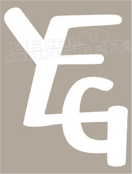 YEG Edmonton Airport Logo Decal Sticker