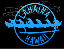 Lahaina Outrigger Hawaii Decal Sticker