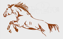 Horse Jumping Silhouette 1 Decal Sticker