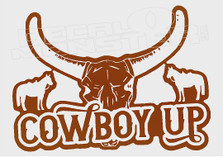 Cowboy Up Ranch Edition Decal Sticker