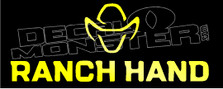 Cowboy Ranch Hand Style 1 Decal Sticker