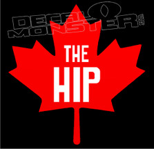 Tragically Hip Canada Music Decal Sticker