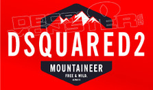Dsquared 2 Mountaineer Clothing Decal Sticker